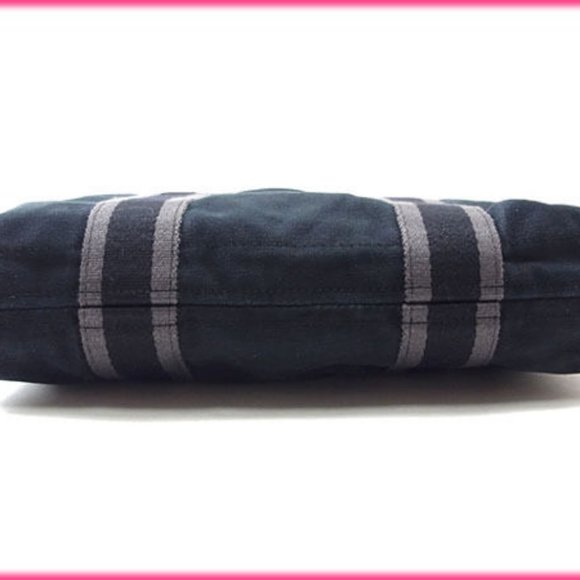 Authentic Hermes Tote bag Fourre Tout Black Grey Woman Used - Picture 4 of 5